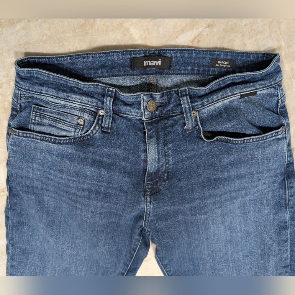 NWOT Mavi Men's Straight Leg Blue Jeans